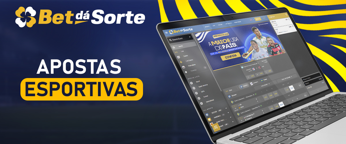 Apostas desportivas para os utilizadores da Bet da Sorte Brasil
