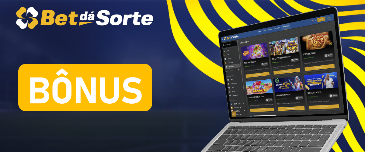 Bónus e promoções da Bet da Sorte para utilizadores brasileiros
