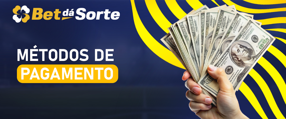 Métodos de depósito e levantamento na Bet da Sorte
